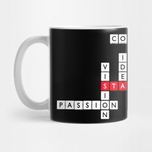 Startup 3D crossword puzzle Mug